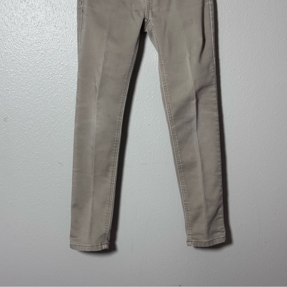 Jordache Kids Girls Khaki Tan Skinny Jeans Uniform Pants Size 8 Slim. - Picture 2 of 10